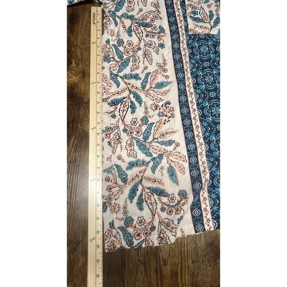 Tysa Romper Womens 0 XS/S Crop Ikat Tie Straps Boho Jumper One Piece Rel… - Picture 12 of 12